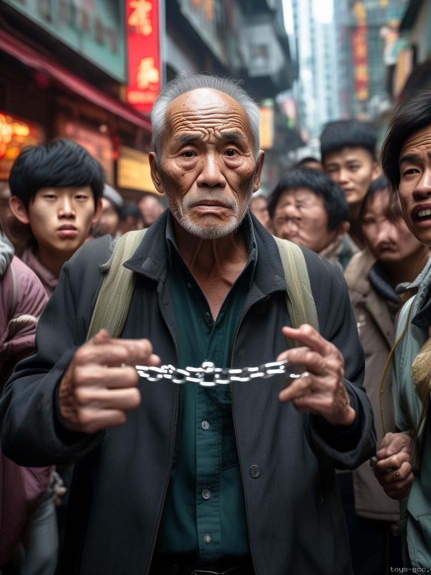 重庆街头学生被铐事件：老人行为与社会反应的深度对比