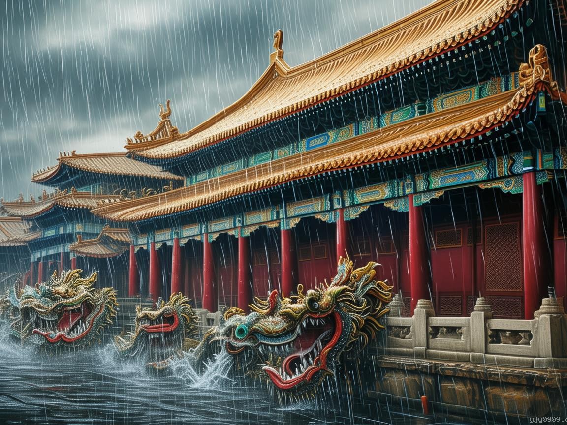 北京暴雨故宫再现千龙吐水解决方案